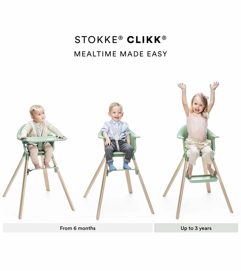 Stokke Clikk High Chair - Fjord Blue - Image 5