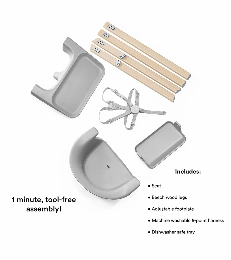 Stokke Clikk High Chair - Fjord Blue - Image 7