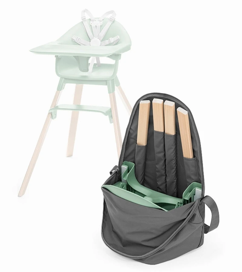 Stokke Clikk High Chair Travel Bundle - Clover Green - Image 6