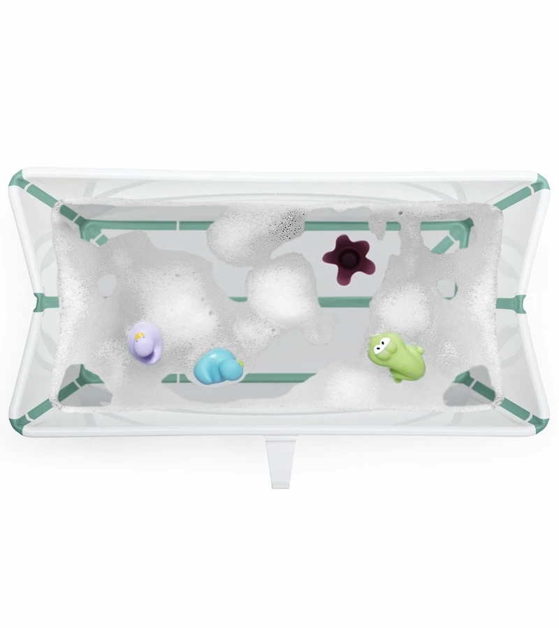 Stokke Flexi Bath Heat Sensitive - White Aqua - Image 4