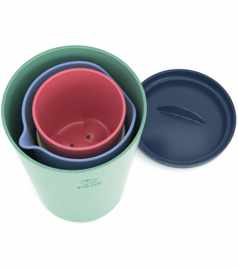 Stokke Flexi Bath Toy Cups - Multi - Image 3