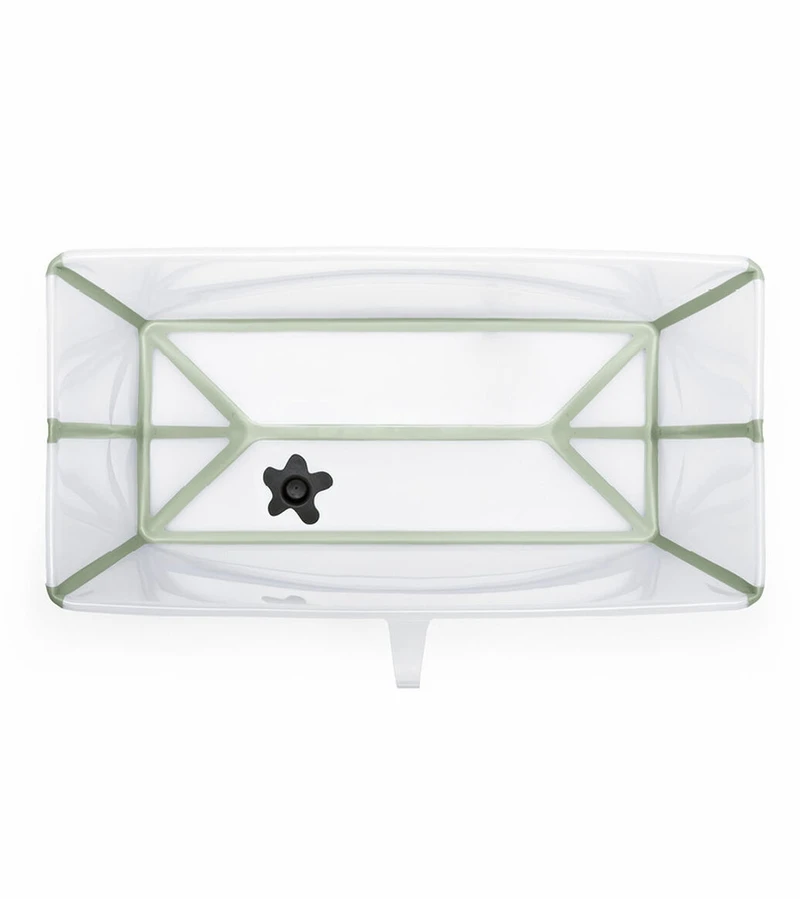 Stokke Flexi Bath X-Large Heat Sensitive - Transparent Green - Image 4