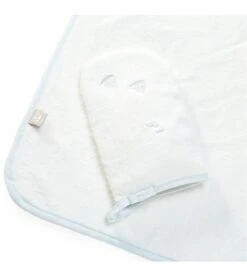 Stokke Hooded Towel - Blue Sea