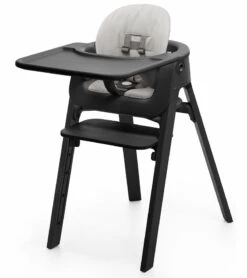 Stokke Steps Complete High Chair - Black/Black/Grey