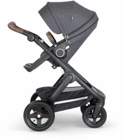 Stokke Trailz All-Terrain Stroller - Black/Black Melange
