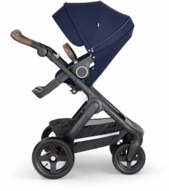 Stokke Trailz All-Terrain Stroller - Black/Deep Blue