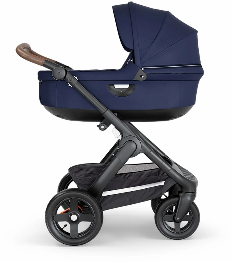 Stokke Trailz All-Terrain Stroller - Black/Deep Blue - Image 2