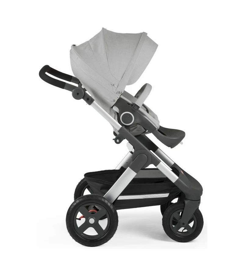 Stokke Trailz Terrain Stroller - Grey Melange - Image 2