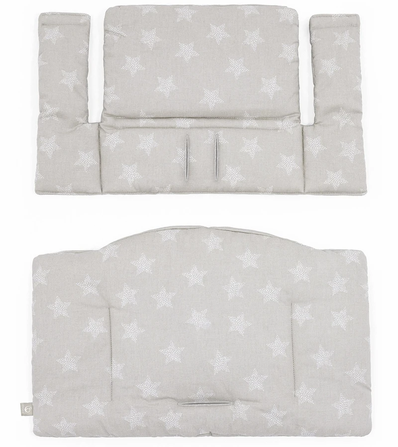 Stokke Tripp Trapp High Chair And Cushion With Stokke Tray - White / Stars Silver - Image 2