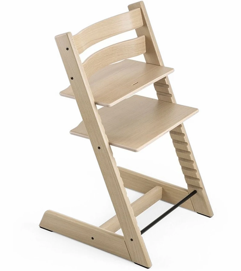 Stokke Tripp Trapp Oak Chair - White