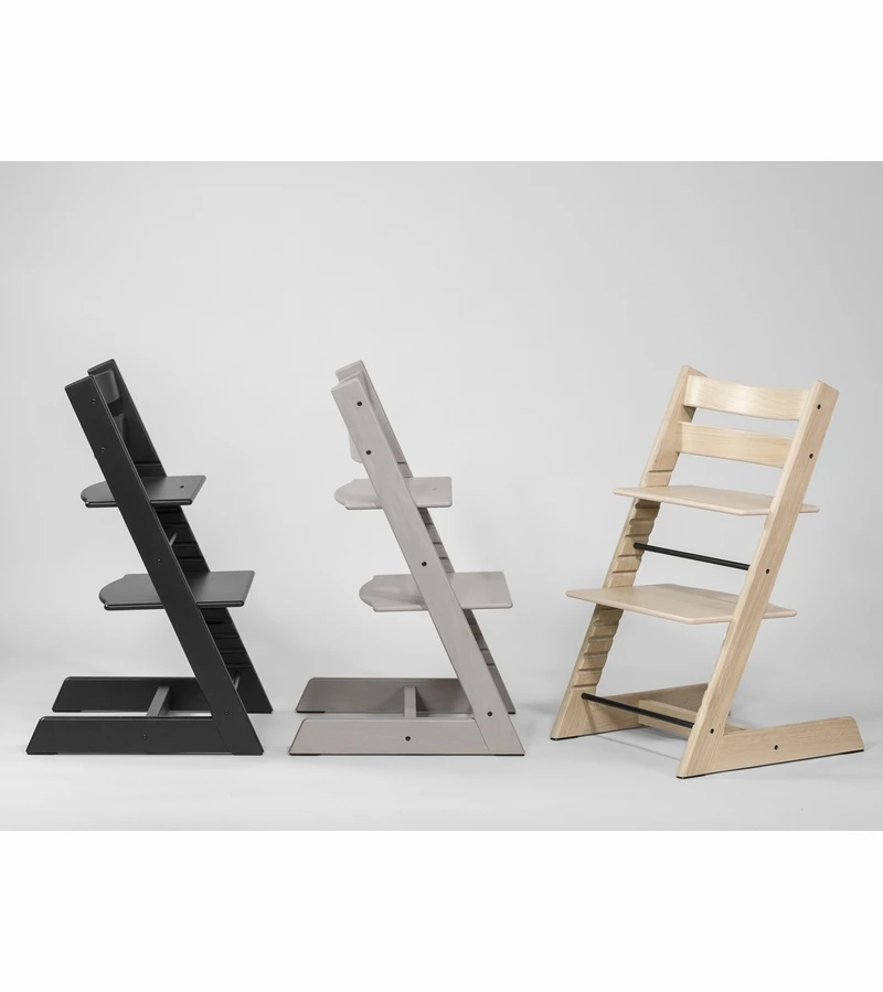 Stokke Tripp Trapp Oak High Chair - White - Image 2