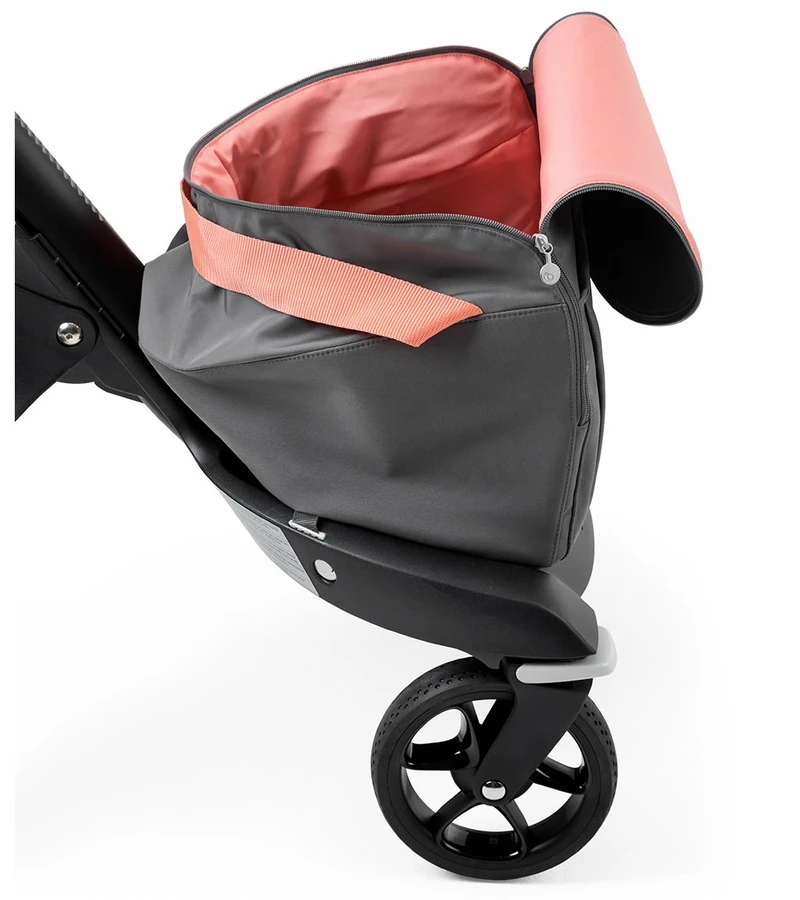 Stokke Xplory Athleisure Stroller - Coral - Image 5
