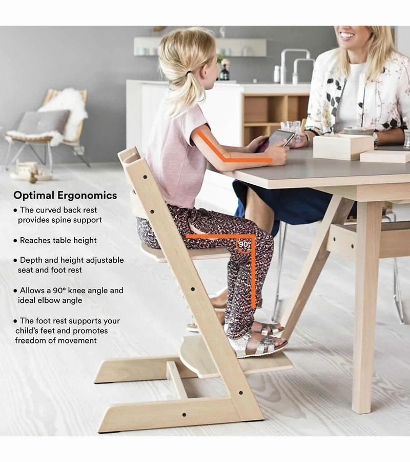 Stokke Tripp Trapp High Chair - Fjord Blue - Image 4